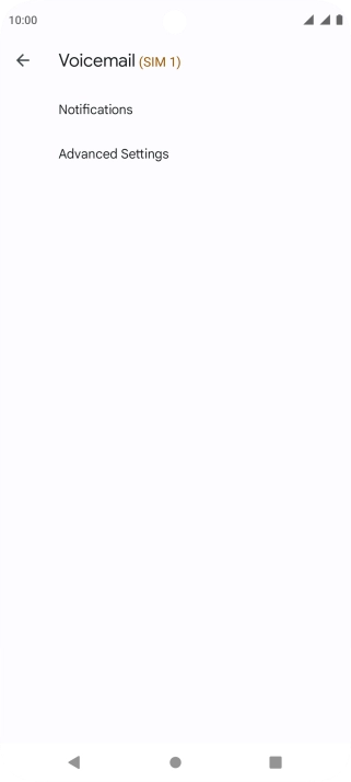 Press Advanced Settings.