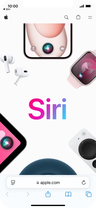 Slide your finger upwards starting from the bottom of the screen to return to the home screen.