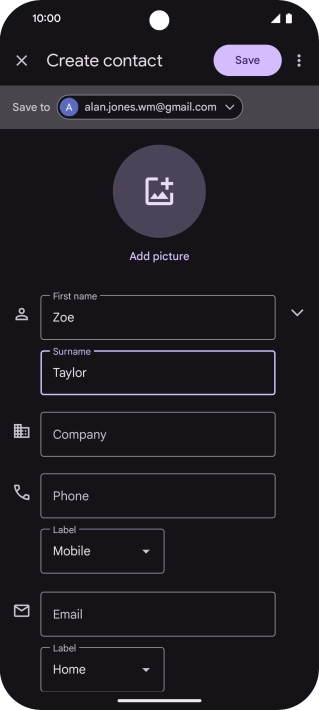 Press Phone and key in the required phone number.