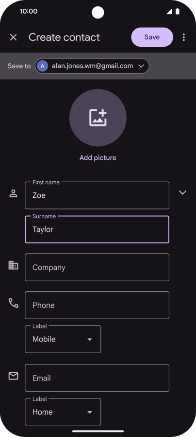 Press Phone and key in the required phone number.