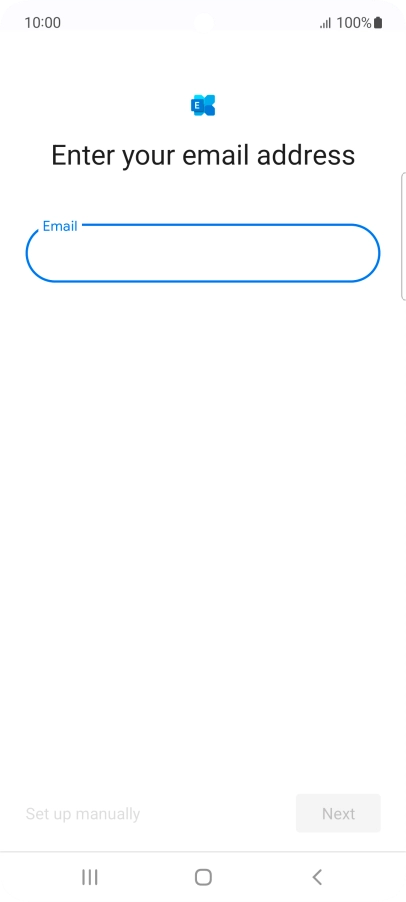 Press the field below 