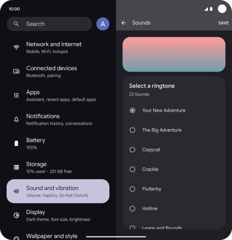 Press the required ring tones to hear them. Press the required ring tones to hear them.
