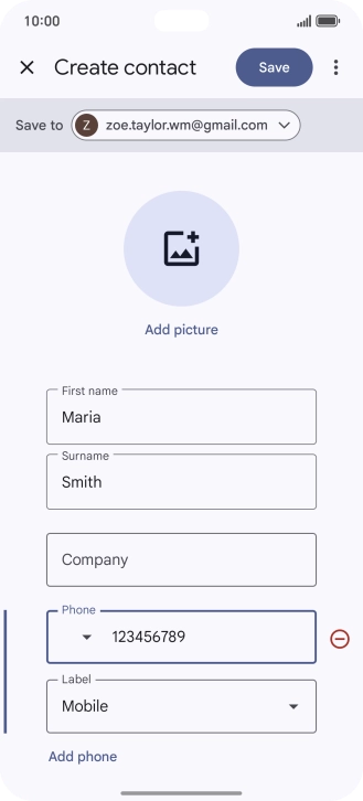 Press Save. Press Save.