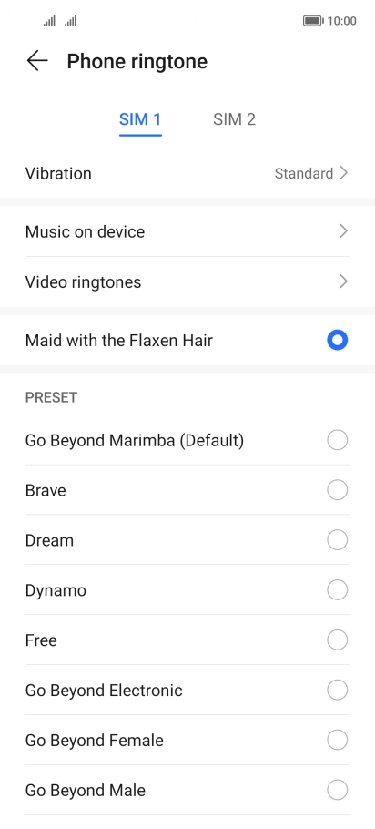 Slide your finger upwards starting from the bottom of the screen to return to the home screen.