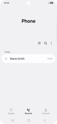 Press the required number.