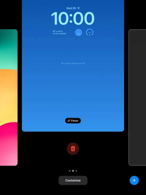 Press the delete icon. Press the delete icon.