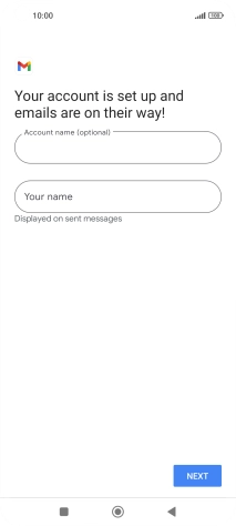 Press the field below 