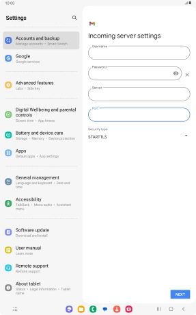 Press the drop down list below Press the drop down list below