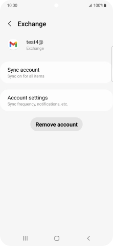 Press Account settings. Press Account settings.