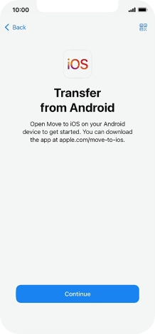 To transfer content to your phone, you need to install the app To transfer content to your phone, you need to install the app