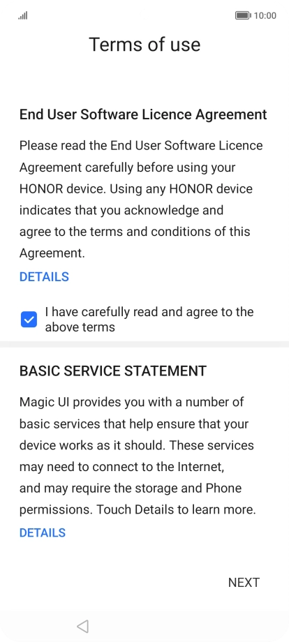 Press NEXT. Press NEXT.