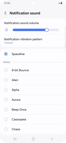 Press the required message tones to hear them.