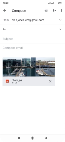 Press the field next to 