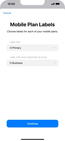 Press Continue. Press Continue.