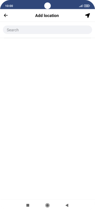 Press the search field and key in the required search word. Press the search field and key in the required search word.