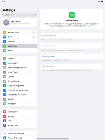 Press Use QR Code. Press Use QR Code.