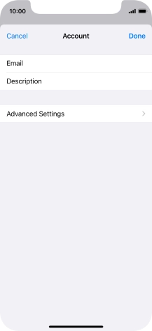 Press Advanced Settings.
