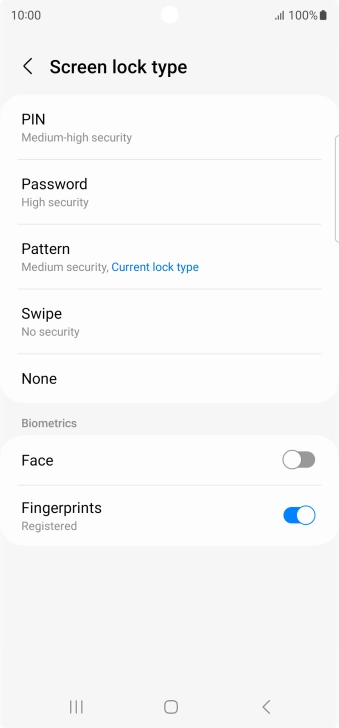 Press None. Press None.