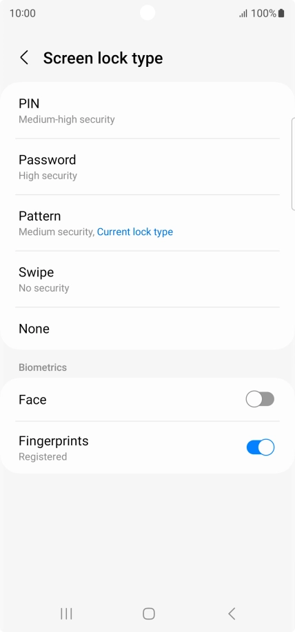 Press None. Press None.