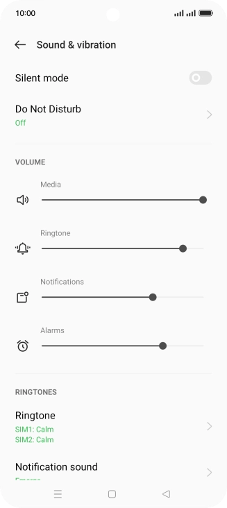 Press Ringtone.
