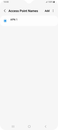 Press Add. Press Add.