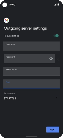 Press the drop down list below Press the drop down list below
