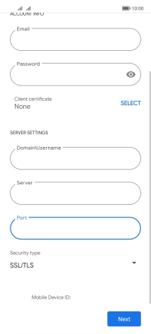 Press the drop down list below Press the drop down list below