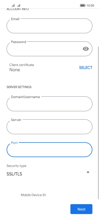 Press the drop down list below Press the drop down list below