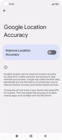 If you press the indicator next to 
