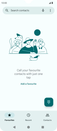 Press the menu icon. Press the menu icon.
