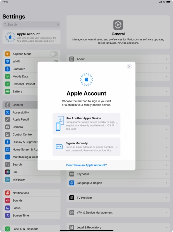 Press Sign in Manually. Press Sign in Manually.