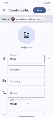 Press Surname and key in the required last name.