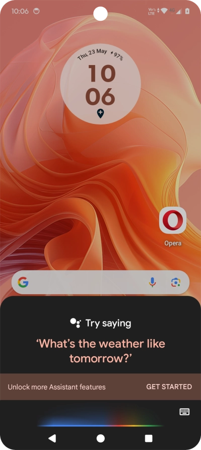 Say, in your own words, what you would like your phone to do, e.g.: OPEN [application], CALL [contact], SEARCH FOR [information]. It's not necessary to use a specific command for each function.