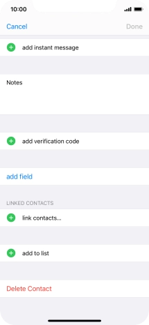 Press link contacts....