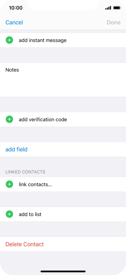 Press link contacts....