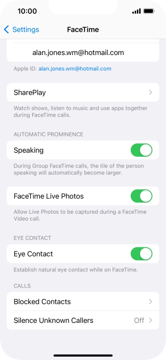 Press SharePlay. Press SharePlay.