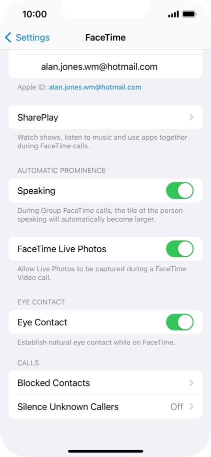 Press SharePlay. Press SharePlay.