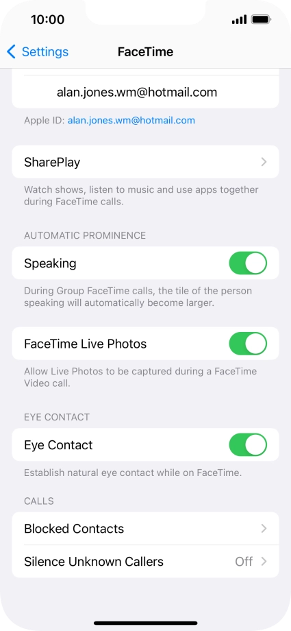 Press SharePlay. Press SharePlay.