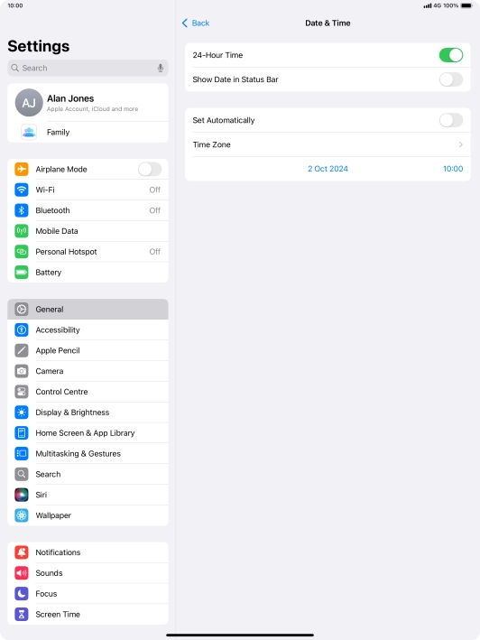 Press the indicator next to Press the indicator next to