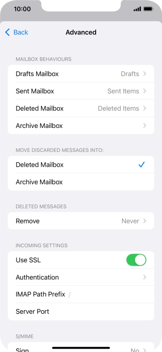 Press Authentication.