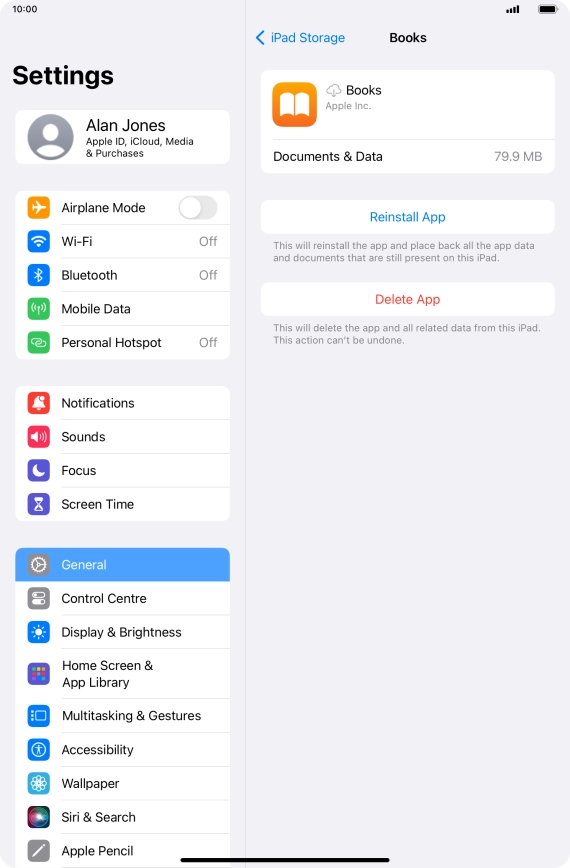 Slide your finger upwards starting from the bottom of the screen to return to the home screen.