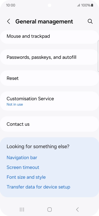Press Reset. Press Reset.