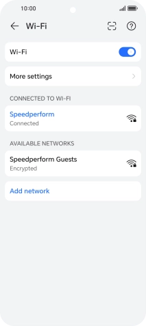 Slide your finger upwards starting from the bottom of the screen to return to the home screen.