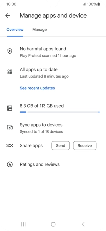 Press Manage. Press Manage.