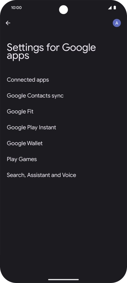 Press Search, Assistant and Voice. Press Search, Assistant and Voice.