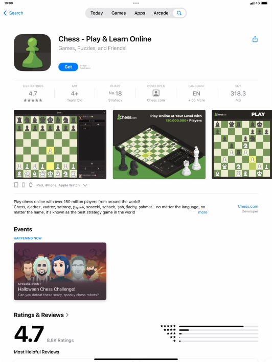 Press Get and follow the instructions on the screen to install the app. Press Get and follow the instructions on the screen to install the app.