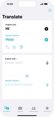 Press the full screen icon.