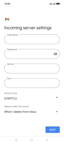 Press the field below 