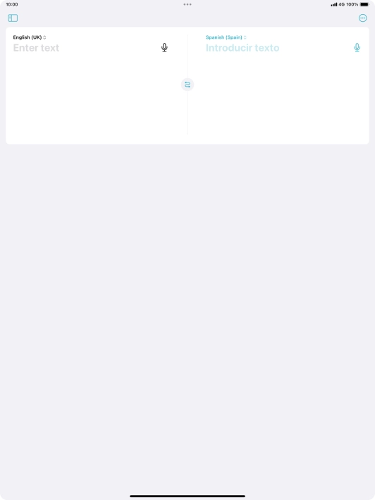 Press the first drop down list.