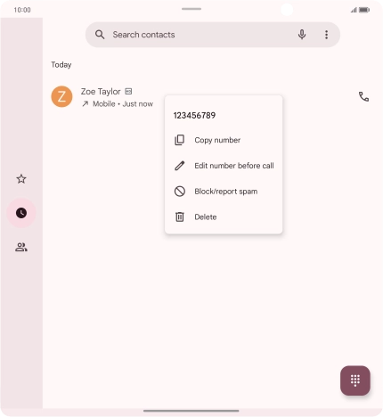 Press Block/report spam.